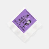 史上最も美しいゴシック様式のクリスマス 縁ありカクテルナプキン (角)