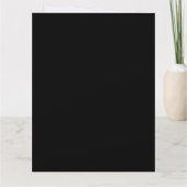 史上最ダメなパパ 面白い皮肉な父の日のジョーク カード (裏面)