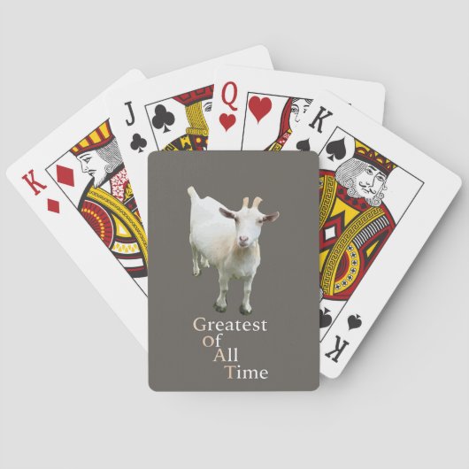 史上最強 GOAT トランプ (裏面)