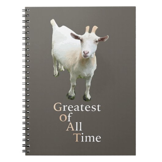 史上最強 GOAT ノートブック (正面)