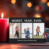 史上最悪のおもしろいクリスマス写真ダークユーモア シーズンカード