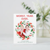 史上最悪のおもしろいクリスマス シーズンポストカード (スタンド正面)
