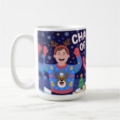 史上最悪のクリスマスセーター チャンピオン コーヒーマグカップ (左)