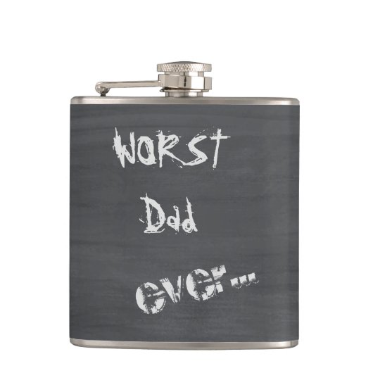 史上最悪のパパ フラスク (正面)