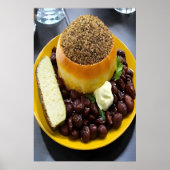 史上最悪の料理 | AIアートポスター ポスター (正面)