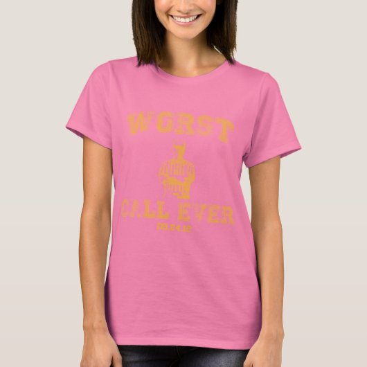 史上最悪の通話 – 緑 Tシャツ (正面)