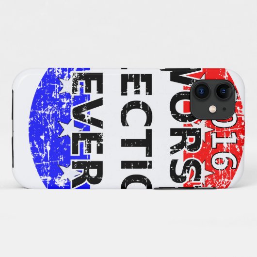 史上最悪の選挙 Case-Mate iPhoneケース (裏面(横))