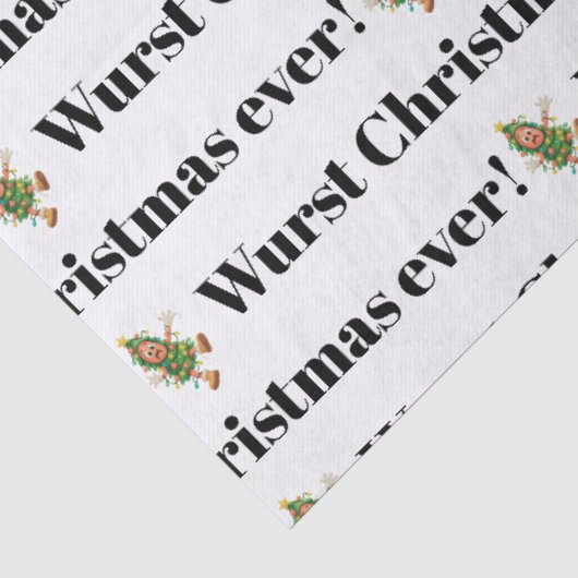 史上最高に面白いソーセージのクリスマス! ファニーサラミ 薄葉紙 (詳細)
