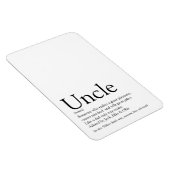 史上最高のおじ/オジサン Funcle 定義 楽しい マグネット (右側)