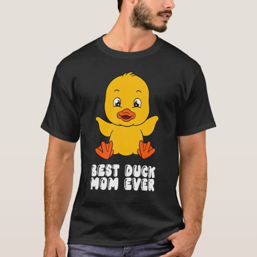 史上最高のアヒルのママ Tシャツ (正面)