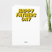 史上最高のオナラパパ カード (裏面)