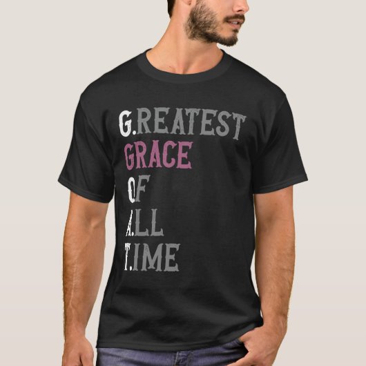 史上最高のグレース GOAT グレース Tシャツ (正面)
