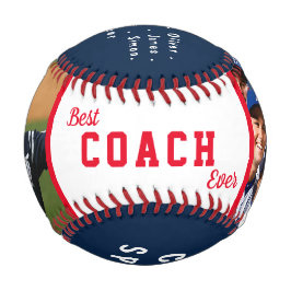 史上最高のコーチ赤と青 野球ボール