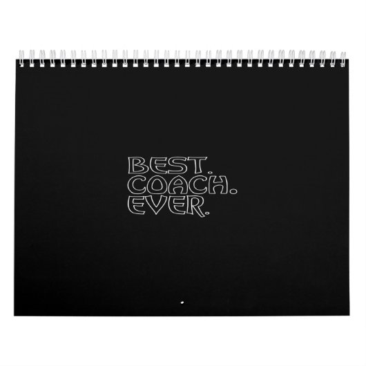 史上最高のコーチ カレンダー (カバー)