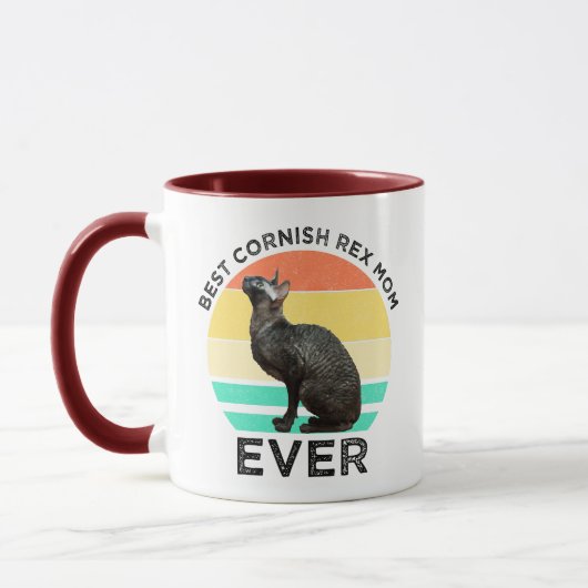 史上最高のコーニッシュ+レックスの母 マグカップ (左)