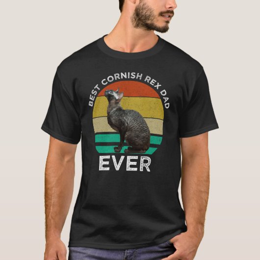 史上最高のコーンイッシュレックスのパパ Tシャツ (正面)