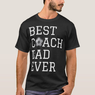 史上最高のサッカーコーチお父さん Tシャツ