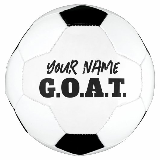 史上最高のサッカー選手ギフトボール サッカーボール (正面)