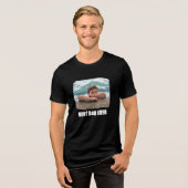 史上最高のダッドの写真 トライブレンドTシャツ (正面全面)