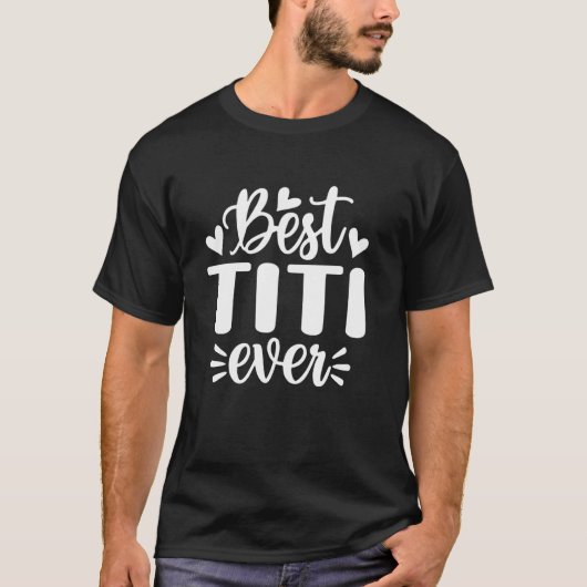 史上最高のティティ おもしろい母の日 おばあちゃん Tシャツ (正面)