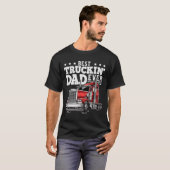 史上最高のトラック運転手パパ Tシャツ (正面フル)