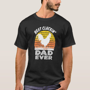 史上最高のニワトリお父さん ロ Tシャツ