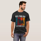 史上最高のパグのパパ 538 Tシャツ (正面フル)