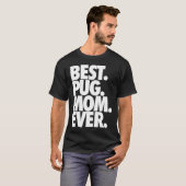 史上最高のパグ母 - パグ犬のママギフト クラシック 81 Tシャツ (正面フル)