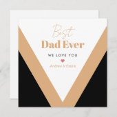 史上最高のパパ シーズンカード (正面/裏面)