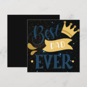 史上最高のパパ シーズンカード (正面/裏面)