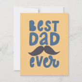 史上最高のパパ ノートカード (正面)