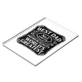 史上最高のパパ ノートブック (左側)