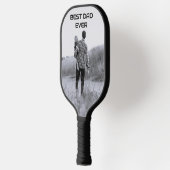 史上最高のパパ フォトギャラリー 父親 家族写真 パパ ピックルボールラケット (左)