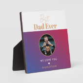 史上最高のパパ フォトプラーク (正面)