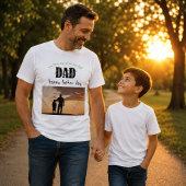 史上最高のパパ レトロ サンセット 父の日 Tシャツ
