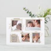 史上最高のパパ、初めての父の日、おめでとうございます カード (スタンド正面)