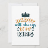 史上最高のパパ 招待状 (正面)