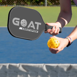 史上最高のピックルボールプレーヤー GOAT オーダーメイド ブラック ピックルボールラケット