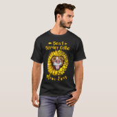 史上最高のボーダーコリー犬ママ 向日葵 楽しいパー Tシャツ (正面フル)