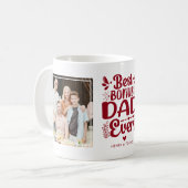 史上最高のボーナ Dad 2 写真の思い出 コーヒーマグカップ (正面左)