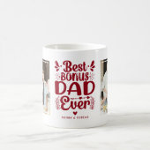 史上最高のボーナ Dad 2 写真の思い出 コーヒーマグカップ (中央)