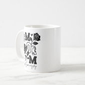 史上最高のママ コーヒーマグカップ (正面左)
