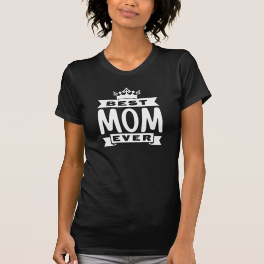 史上最高のママ Tシャツ (正面)