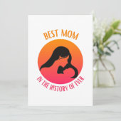 史上最高のママ Tシャツ 招待状 (スタンド正面)