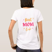 史上最高のママTシャツ Tシャツ (裏面)