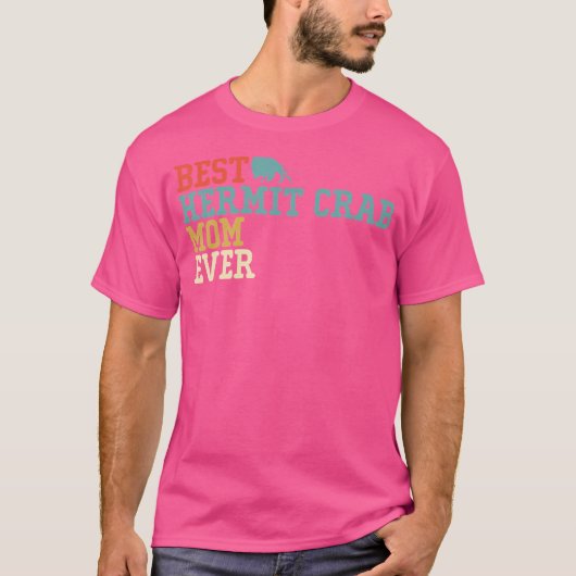 史上最高のヤドカリママおかしい Tシャツ (正面)