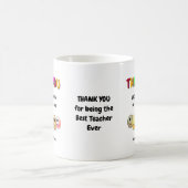 史上最高の先生ありがとう コーヒーマグカップ (中央)