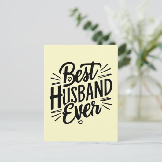 史上最高の夫 ポストカード (スタンド正面)