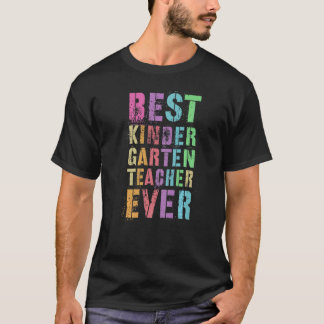 史上最高の幼稚園の先生 幼稚園教育 Tシャツ