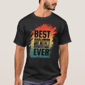 史上最高の建築家 Tシャツ (正面)
